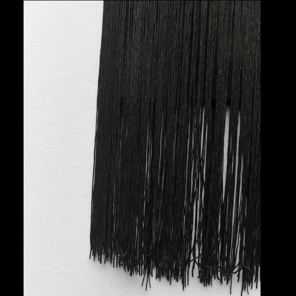 FRINTED KNIT BANDEAU TOP - Picture 6 of 7